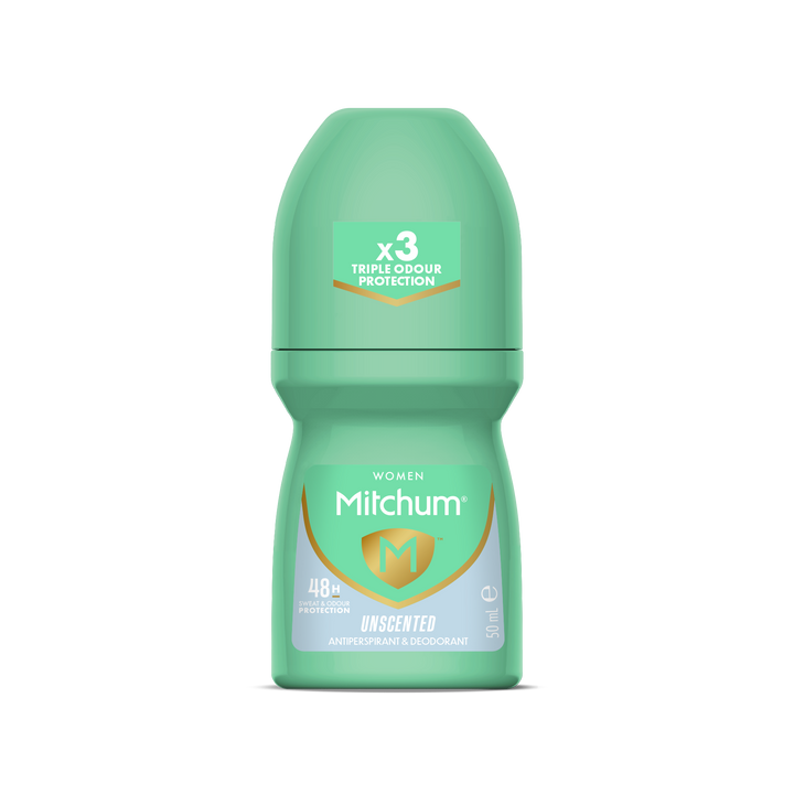MITCHUM Women 48H Roll-On Unscented 50ml