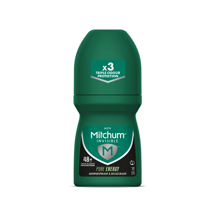 MITCHUM Men 48H Roll-On Pure Energy Invisible 50ml