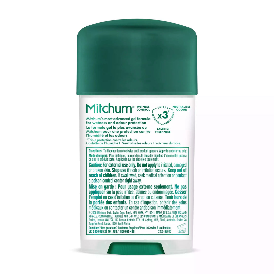 MITCHUM Men 48H Clinical Efficacy Clear Gel Cool Fresh 57gr