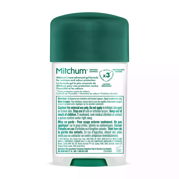 MITCHUM Men 48H Clinical Efficacy Clear Gel Cool Fresh 57gr