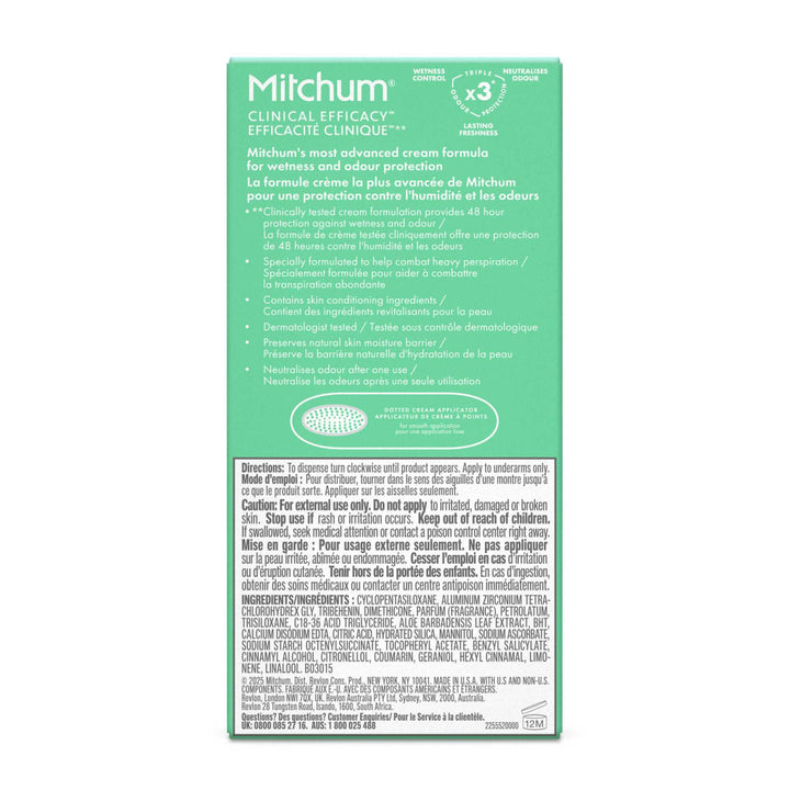 MITCHUM Women 48H Clinical Effiacy Soft Solids Powder Fresh 45gr