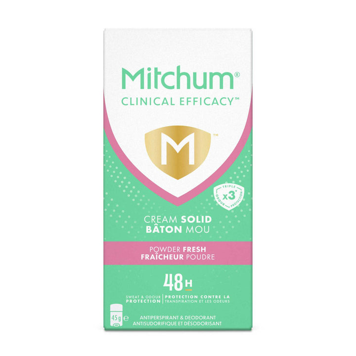 MITCHUM Women 48H Clinical Effiacy Soft Solids Powder Fresh 45gr