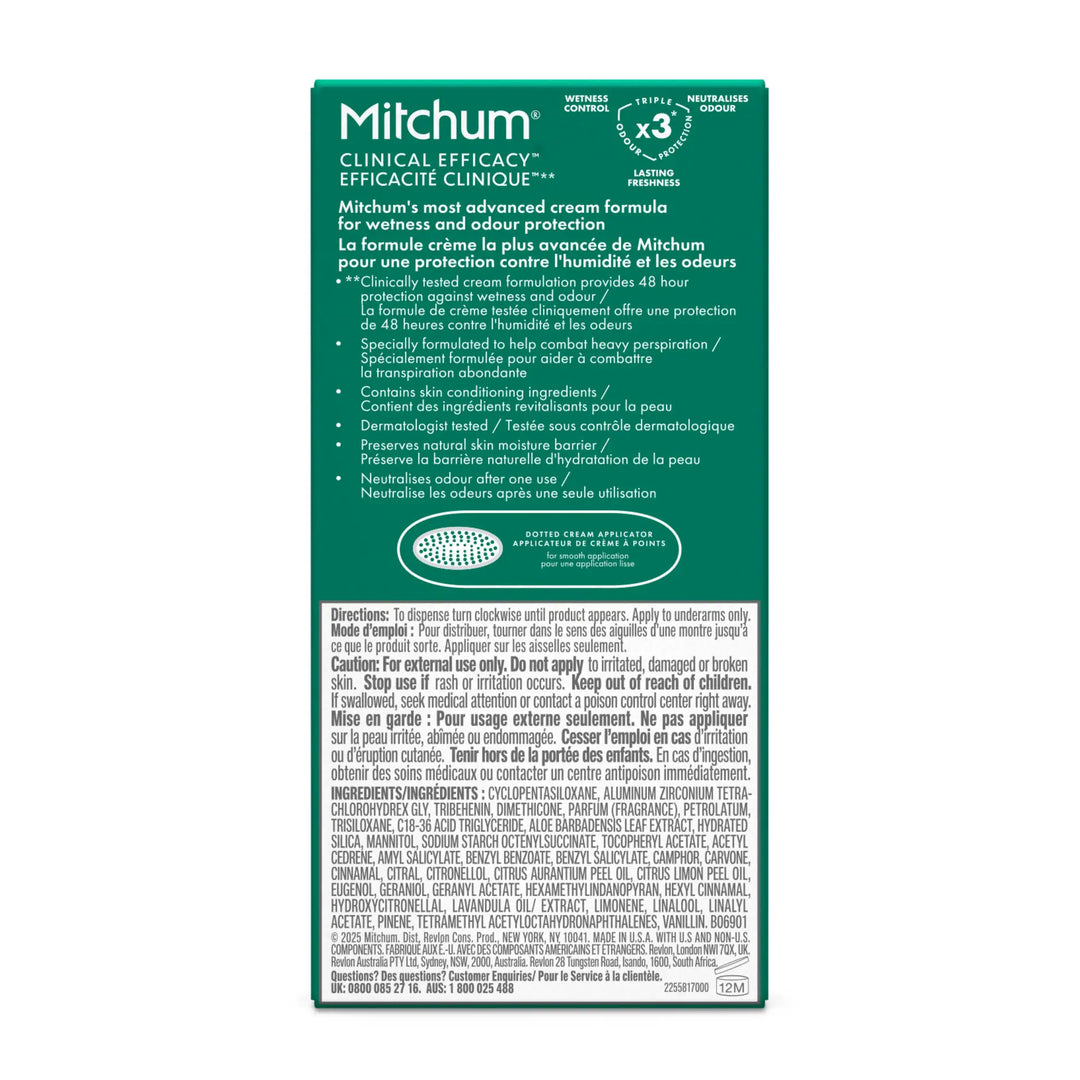 MITCHUM Men 48H Clinical Efficacy Soft Solid Sport 45gr